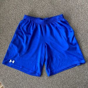 Mens Large Under Armour Blue Sport Shorts